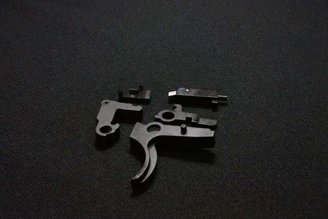 RA steel CNC trigger assembly for WE GBB M4