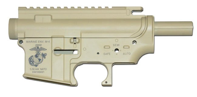 Metal body M4 USMC sand