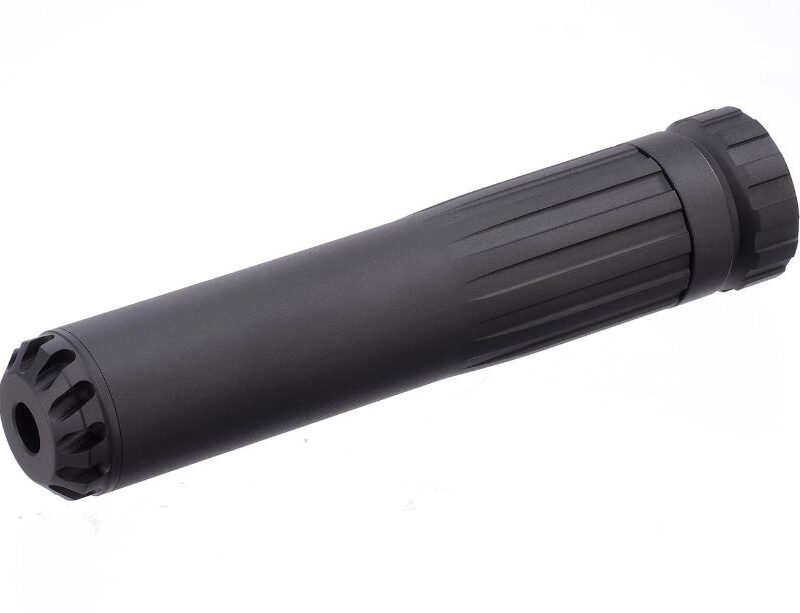 AA Aluminum Silencer AAP 169x35 mm, 14- mm CCW - Black
