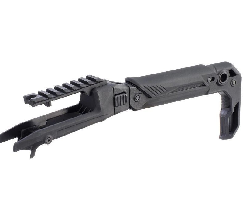 AA Folding Stock RONI Kit for AAP-01 GBB - Black