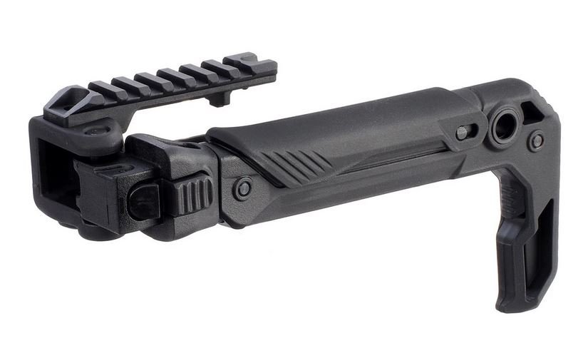 AA Folding Stock RONI Kit for AAP-01 GBB - Black