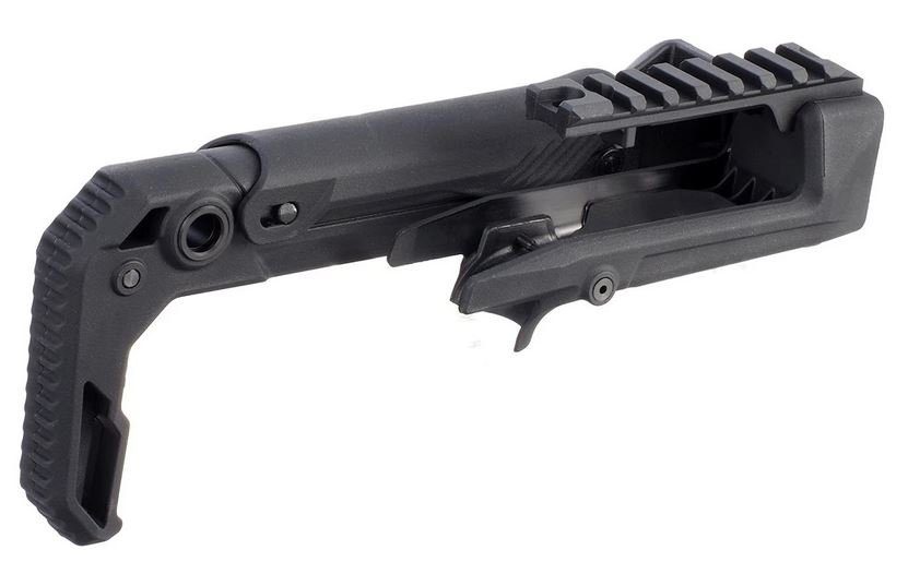 AA Folding Stock RONI Kit for AAP-01 GBB - Black