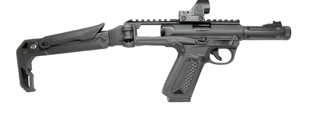 AA Folding Stock RONI Kit for AAP-01 GBB - Black