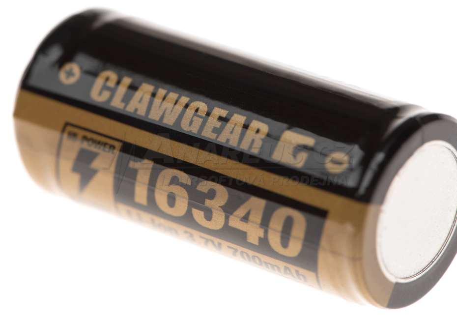 CR123A/16340 Battery 3.7V 700mAh