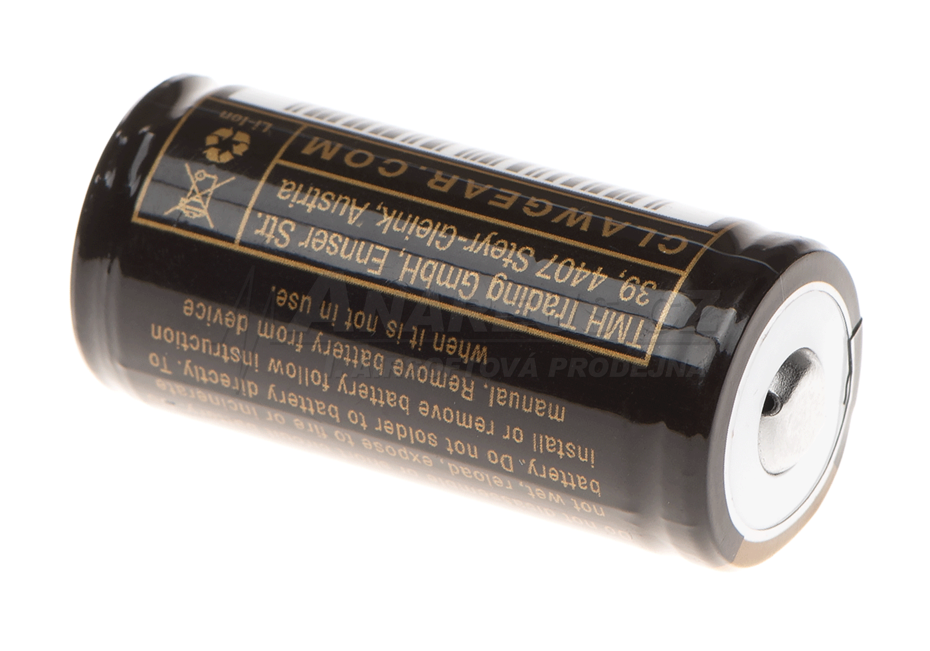 CR123A/16340 Battery 3.7V 700mAh