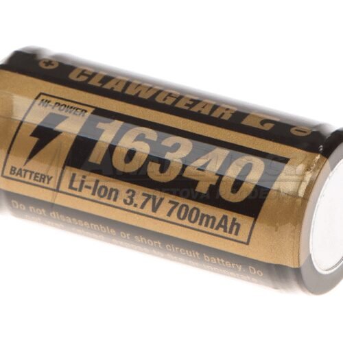 CR123A/16340 Battery 3.7V 700mAh