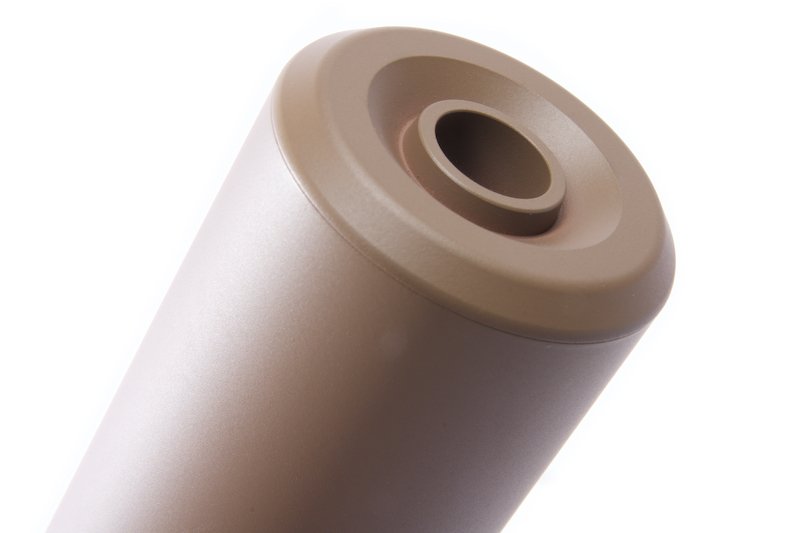 Angry Gun QD SOCOM416 Silencer (Full Markings) with Tracer unit, 14- mm (CCW) - Tan