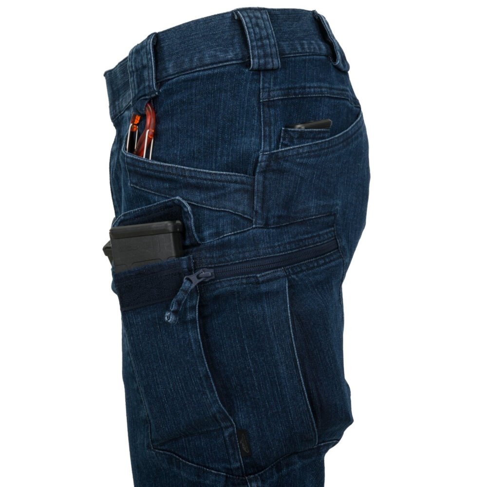 HELIKON UTS(R) (Urban Tactical Shorts(R)) 11” Denim Stretch - Blue