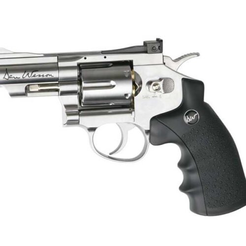 ASG Dan Wesson 2.5" CO2 Revolver, 4.5mm Steel Pellets - Silver