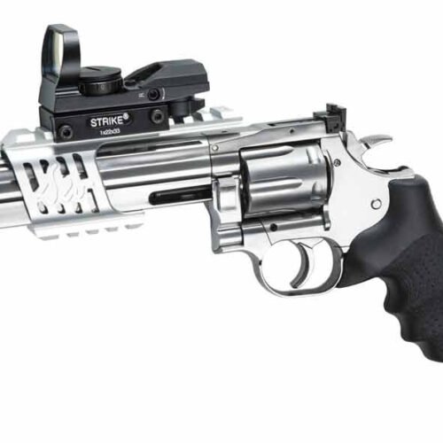 ASG CO2 Revolver Dan Wesson 715, Length 6" - Silver