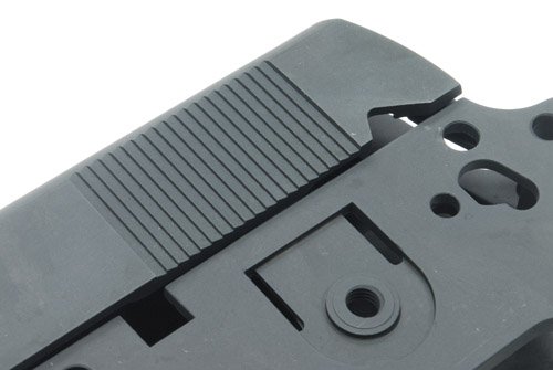 Aluminum Slide  a  Frame for MARUI M1911A1 (S.A. Type/Black)