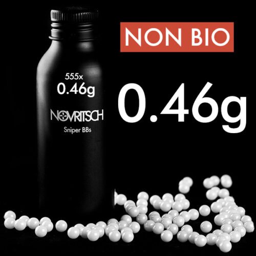 Novritsch SNIPER BBs Premium Pellets 0.46g, 530 BBs - White