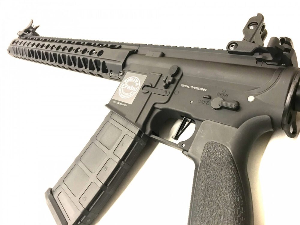 EPeS AR15 Long Rail 16” AEG - MAJOR - Black