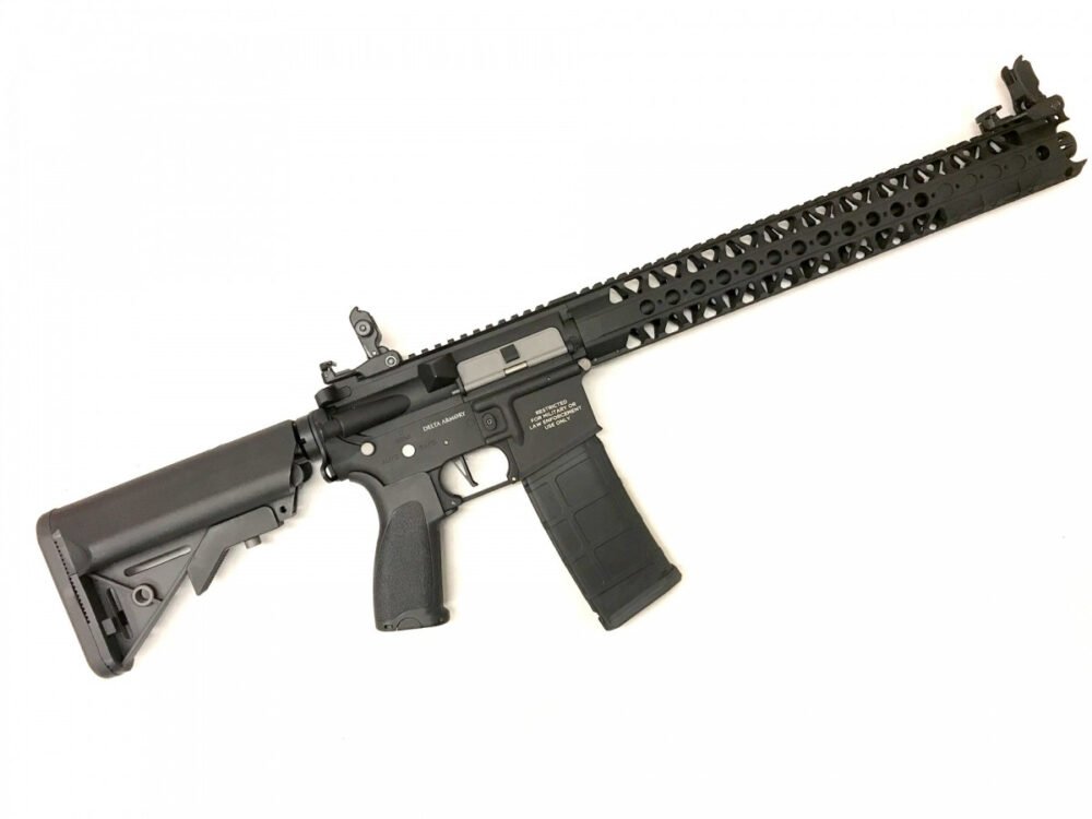 EPeS AR15 Long Rail 16” AEG - MAJOR - Black