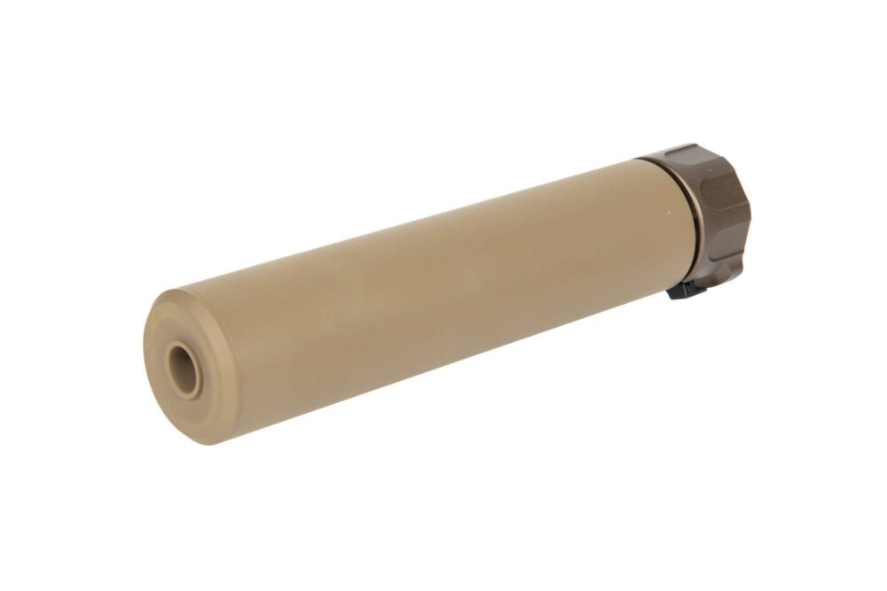 SOCOM 556 QD Silencer with Flash Hider (-14mm), TAN