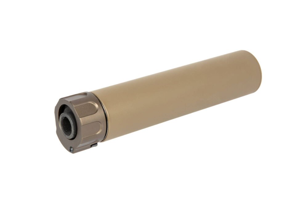 SOCOM 556 QD Silencer with Flash Hider (-14mm), TAN