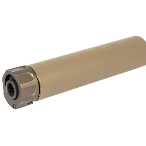 SOCOM 556 QD Silencer with Flash Hider (-14mm), TAN