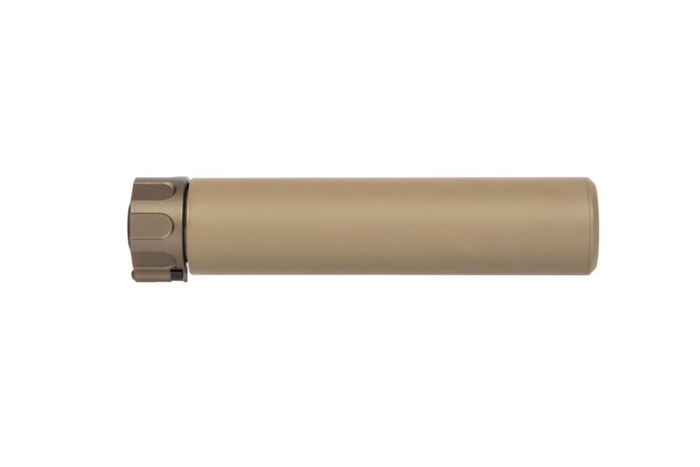 SOCOM 556 QD Silencer with Flash Hider (-14mm), TAN