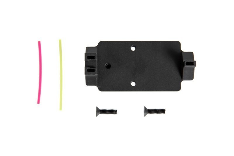 5KU Fiber RMR optic mount for Marui / WE / KJ G-Series Gas BlowBack Pistol ( Black )