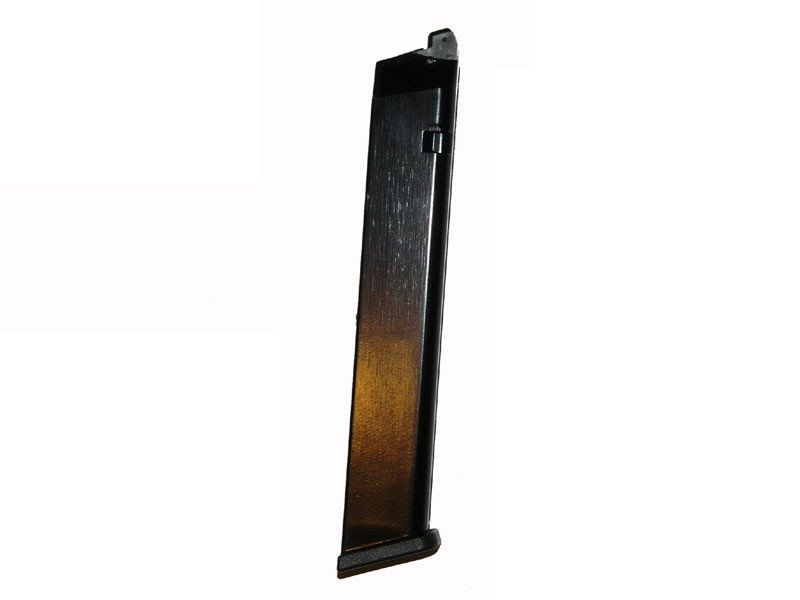 WE Long Gas Magazine for WE R17 / R18C GBB, 50 BBs - Black