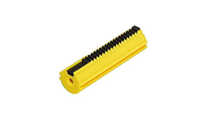 Yellow Reinforced 19 metal teeth piston for L85, SR25