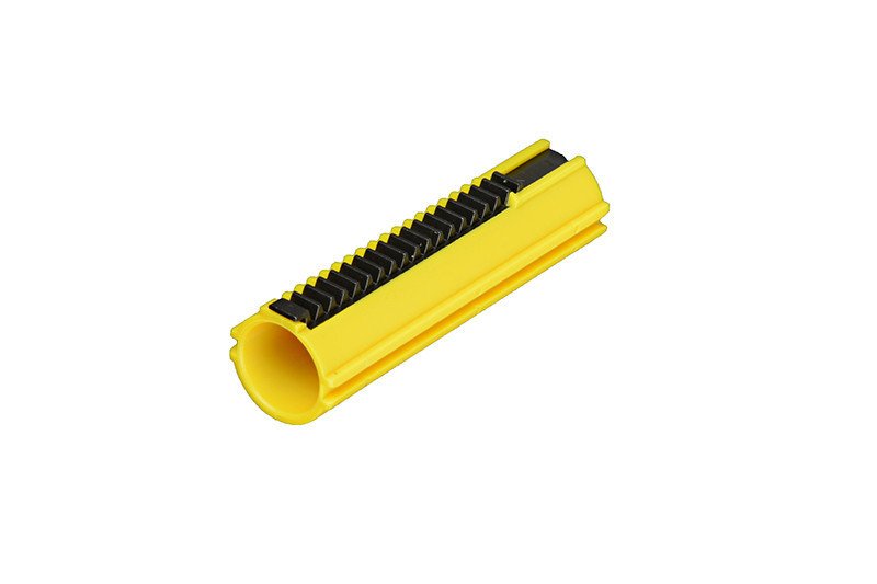 Yellow Reinforced 19 metal teeth piston for L85, SR25