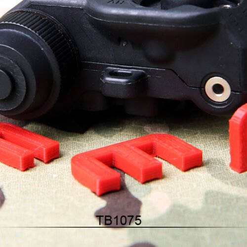 FMA AN/PEQ15 LA5-C UHP Version (LED Flashlight, Green / IR Laser) - Black