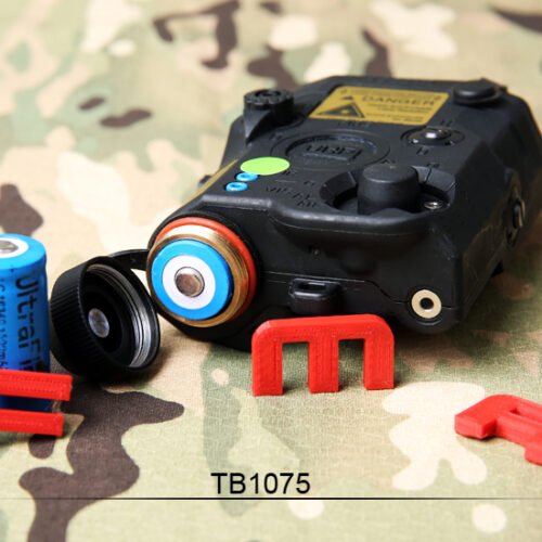 FMA AN/PEQ15 LA5-C UHP Version (LED Flashlight, Green / IR Laser) - Black