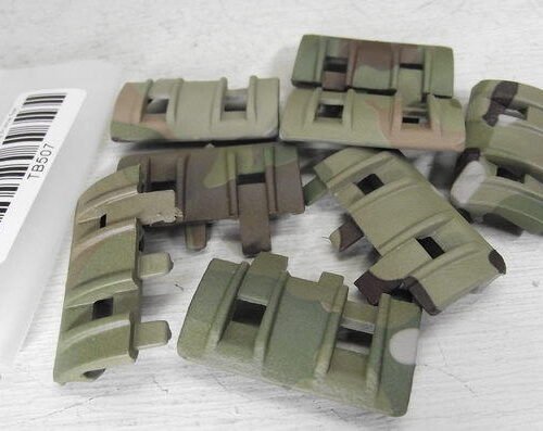 FMA FTM RIS Rail Segment Cover Set, 8 Pieces - MC