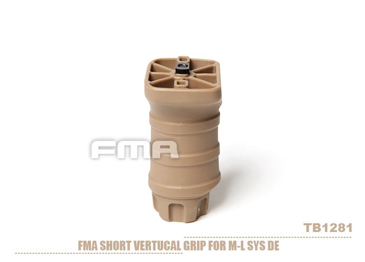 FMA Short Vertical STUBBY Grip for M-LOK - Tan