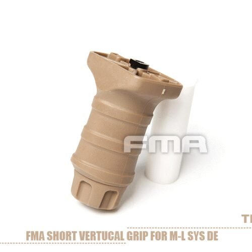 FMA Short Vertical STUBBY Grip for M-LOK - Tan