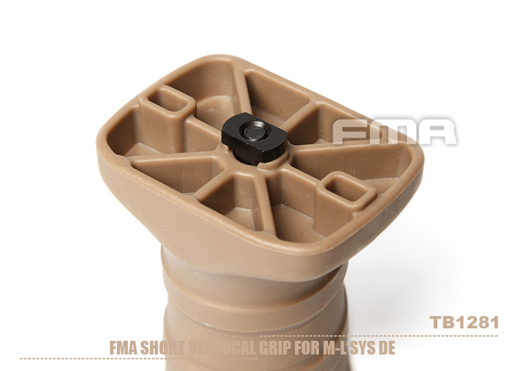 FMA Short Vertical STUBBY Grip for M-LOK - Tan