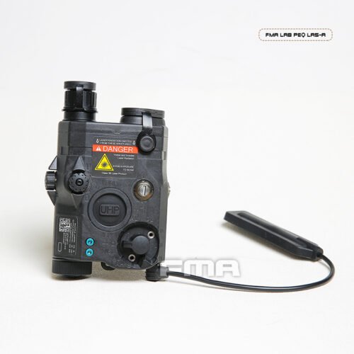 FMA AN/PEQ15 LA5-C ATPIAL Version (IR Flashlight, Red / IR Laser) - Black