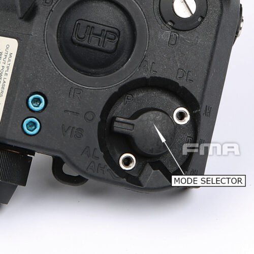 FMA AN/PEQ15 LA5-C ATPIAL Version (IR Flashlight, Red / IR Laser) - Black