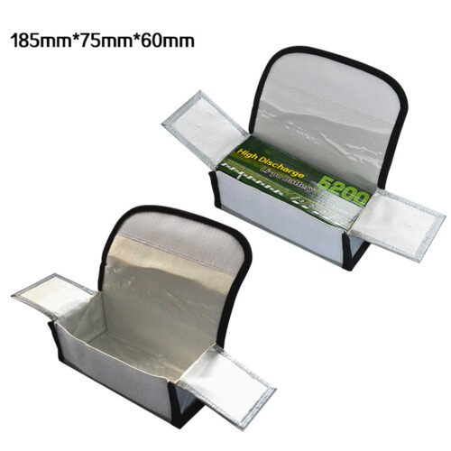 Safety Bag 60x75x185mm for Li-pol battery