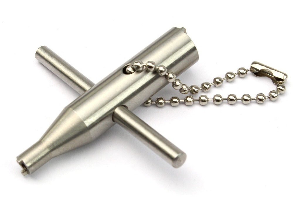 Valve key for gas guns - stainless steel