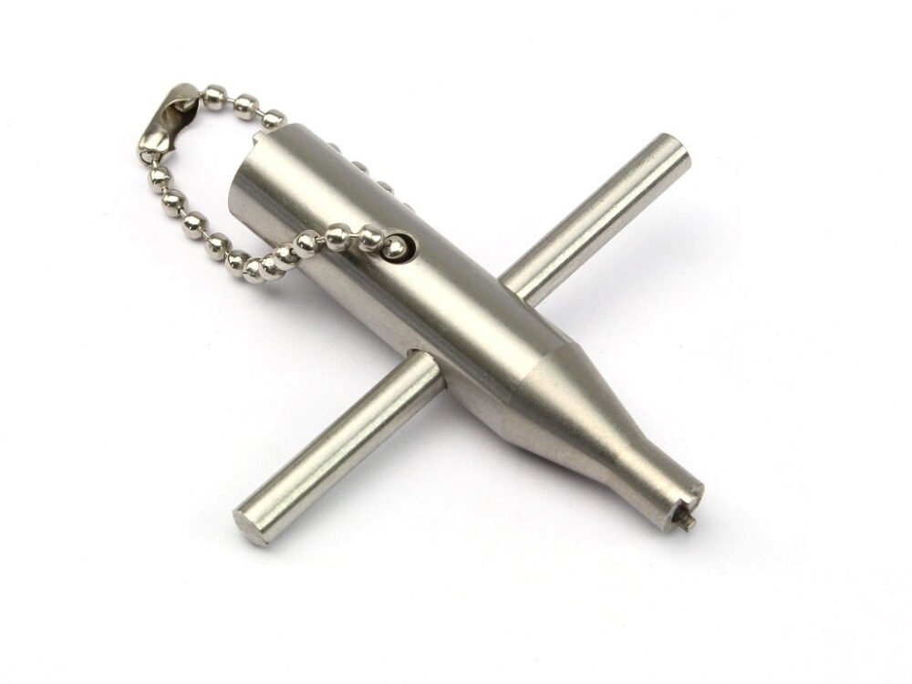 Valve key for gas guns - stainless steel