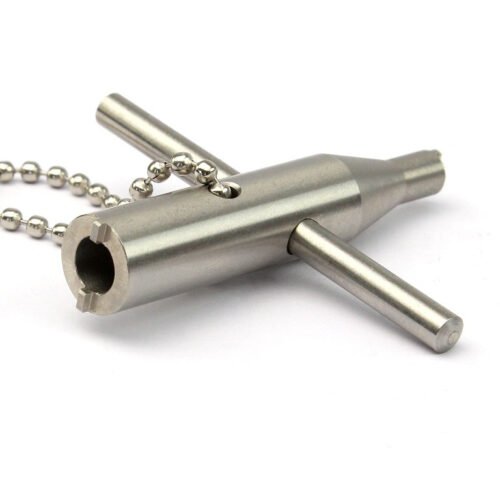 Valve key for gas guns - stainless steel
