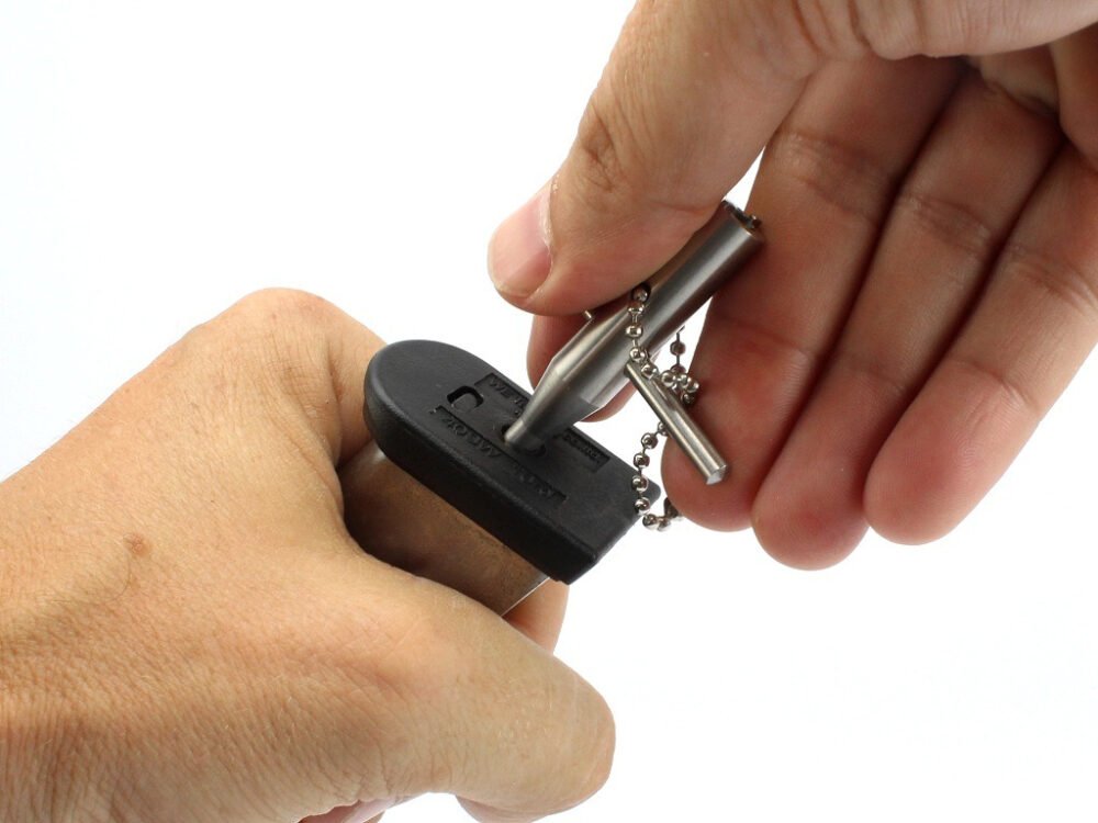 Valve key for gas guns - stainless steel