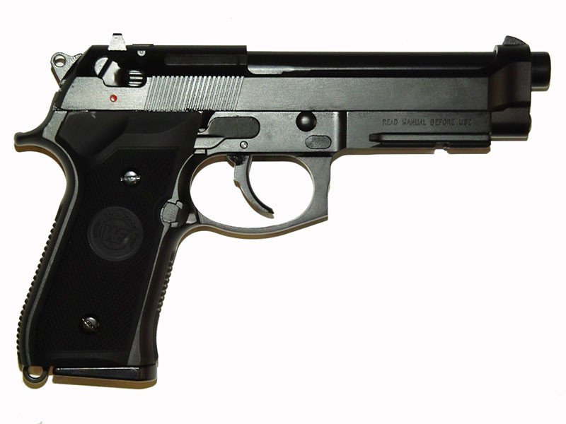 WE GBB Pistol M9A1 - Black