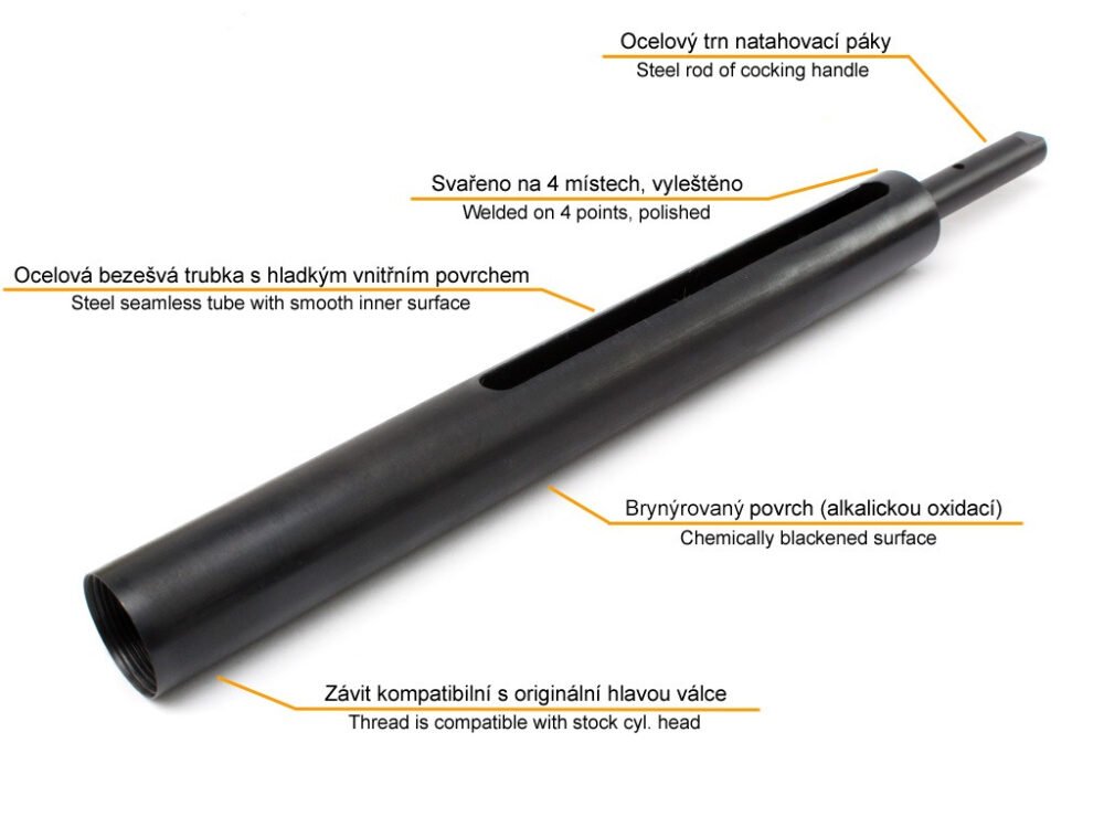 Steel cylinder for Marui AWS L96