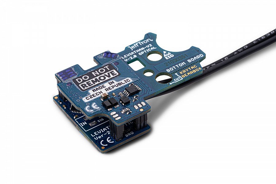 JeffTron LEVIATHAN V2 Optical (rear wired)  plus  CNC SPEED Trigger - Black