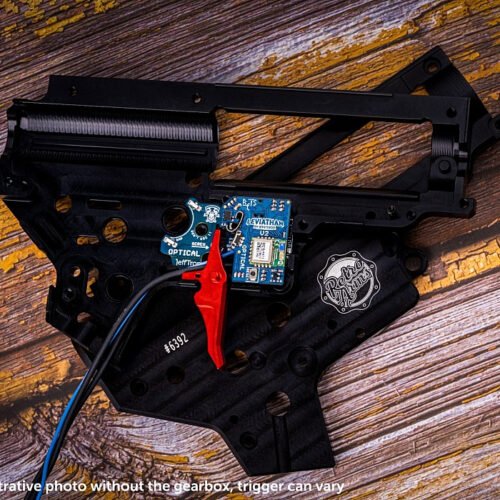 JeffTron LEVIATHAN V2 Optical (rear wired)  plus  CNC FLAT Trigger - Black