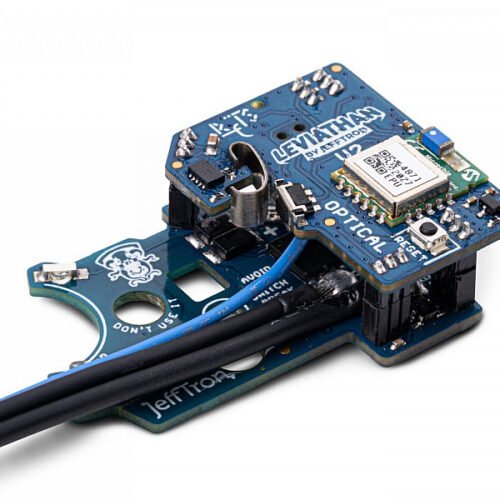 JeffTron LEVIATHAN V2 Optical (rear wired)  plus  CNC EDGE Trigger - Black
