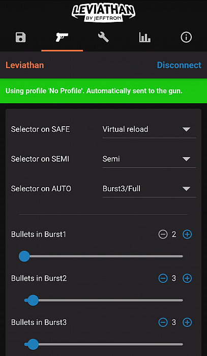 JeffTron LEVIATHAN V2 Optical (Front Wired)  plus  CNC EDGE Trigger - Black