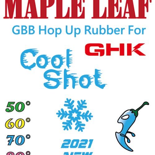 ML GHK Silicone Hop-up Bucking COOL SHOT, 80 Shore - Red