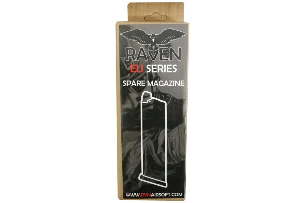 RAVEN 24 BBs Gas Magazine for EU17/EU18 GBB - Black