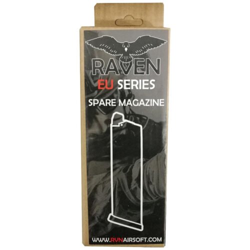 RAVEN 24 BBs Gas Magazine for EU17/EU18 GBB - Black