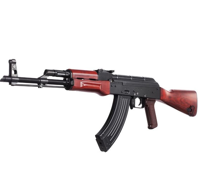 TM Gas Rifle AKM GBBR - Black/Wood Imitation