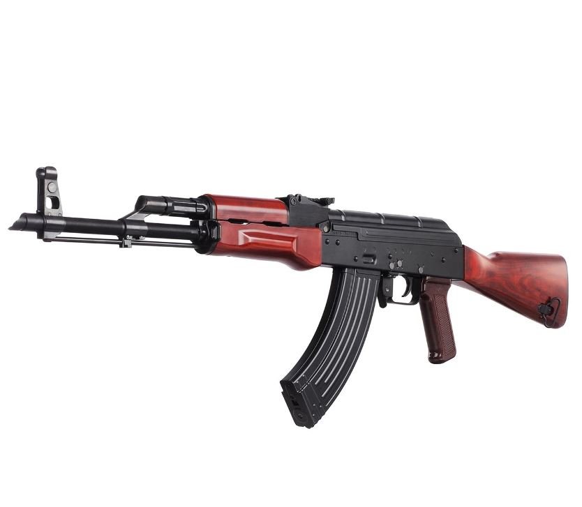 TM Gas Rifle AKM GBBR - Black/Wood Imitation